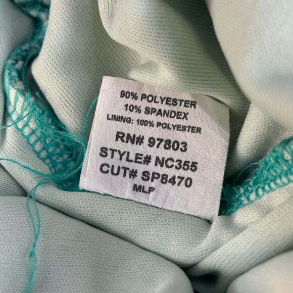 Vintage y2k Whimsigoth Fairygrunge Corset Top Medium Green Lace Fairy Coquette - Picture 10 of 13